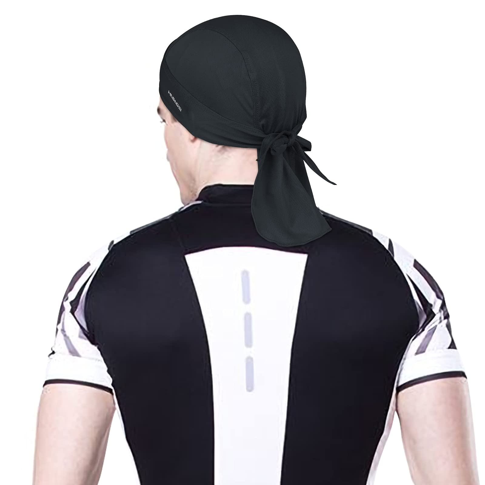 HASAGEI Sportowa bandana Cap Durag Bandana Chustka na głowę Rowerowa Nakrycie głowy Oddychająca, wchłania pot