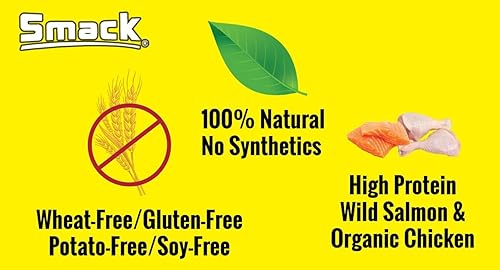 Miniatura 3 de Smack Pet Food - Alimento orgánico crudo deshidratado para perros, sin granos, sin gluten, alimentos crudos para perros (pollo grueso, 8.8 onzas)