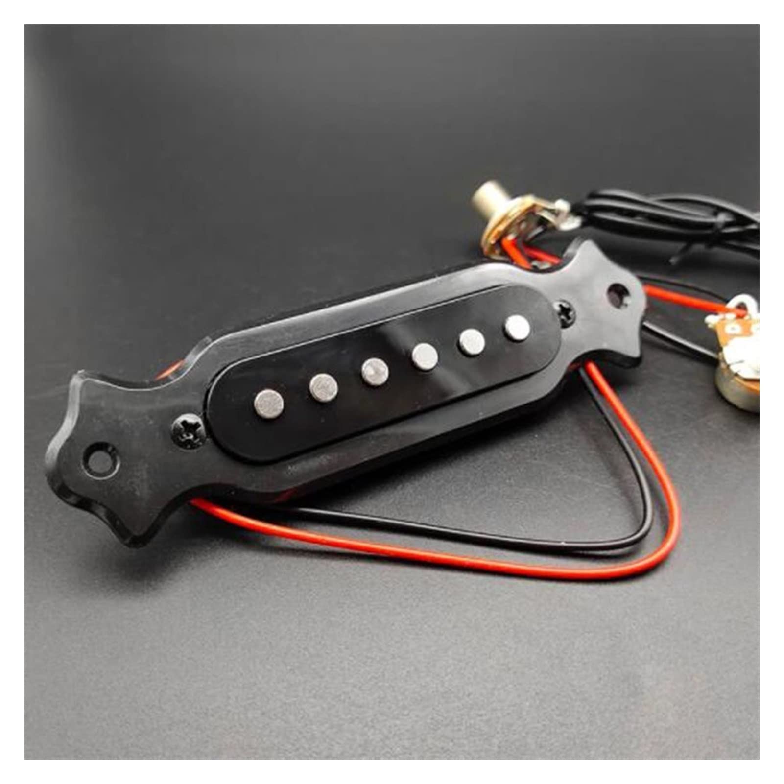 TSTS Harnais De Ramassage De Guitare Électrique À 6 Cordes De 6 Cordes Pré-câblé avec Volume Et Tonalité 1T1V Réglage Câblé Kit Faisceau câbles Guitare