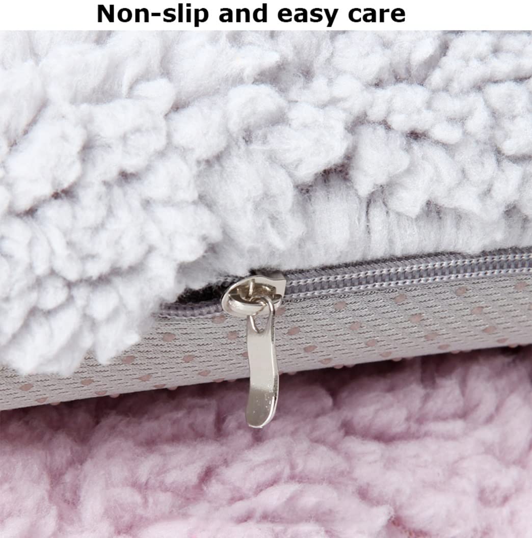 Lot de 2 coussins de chaise ronds en mousse à mémoire de forme doux et épais pour maison, jardin, terrasse, bureau ou voiture – 42 cm couleur camel