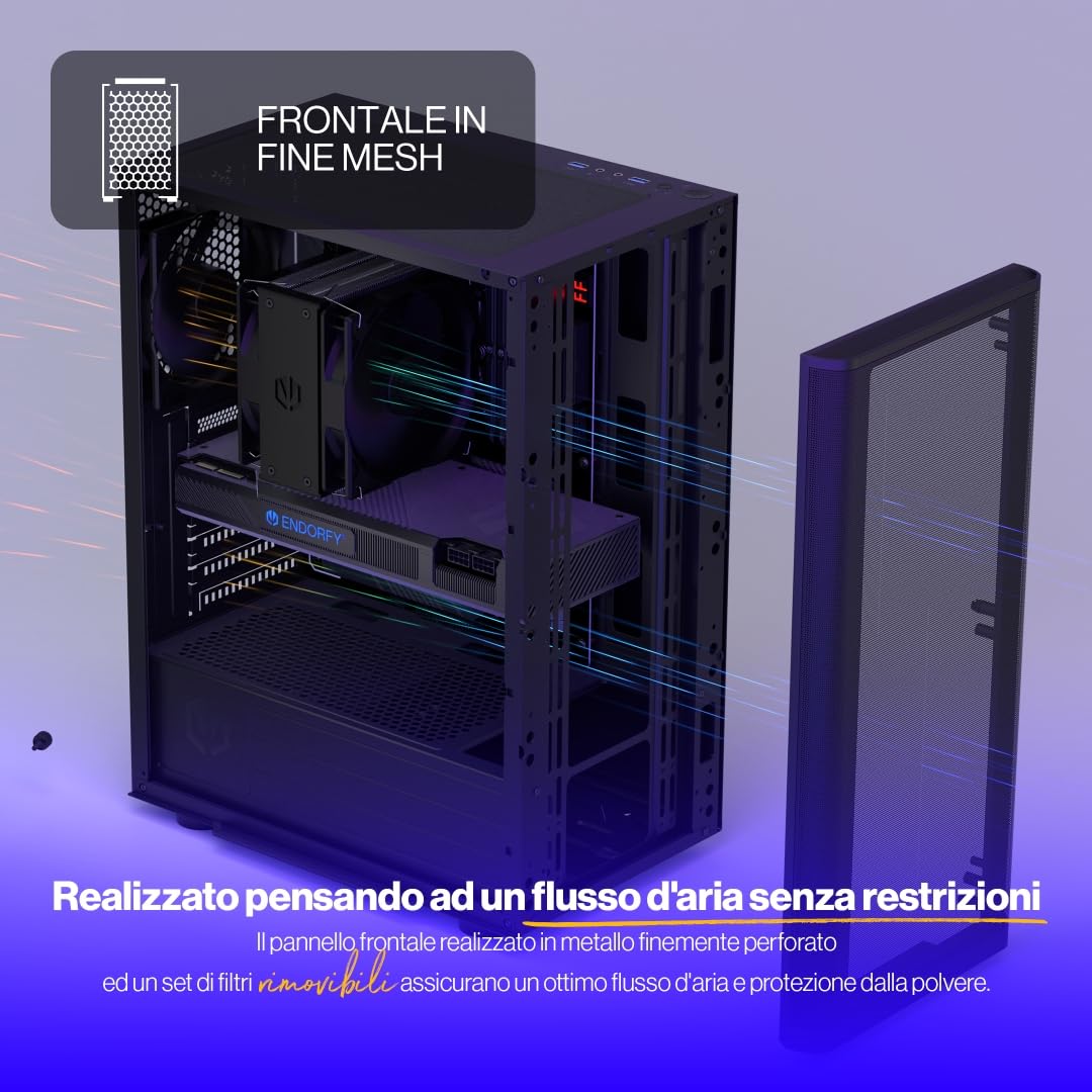 Endorfy Ventum 200 Solid Tower Nero (case Endorfy Ventum 200 Solid Midi)