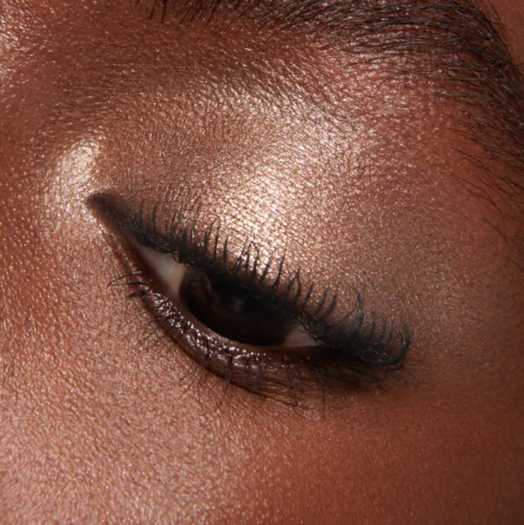 lisa eldridge Liquid Lurex Eyeshadow - Emily (Neutral Minky Taupe) - Image 4