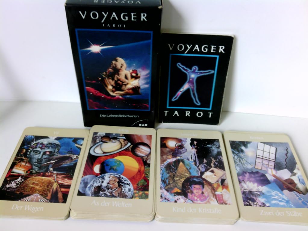 Voyager Tarot. Begleitbuch und 78 farbige Karten. Die LebensReiseKarten