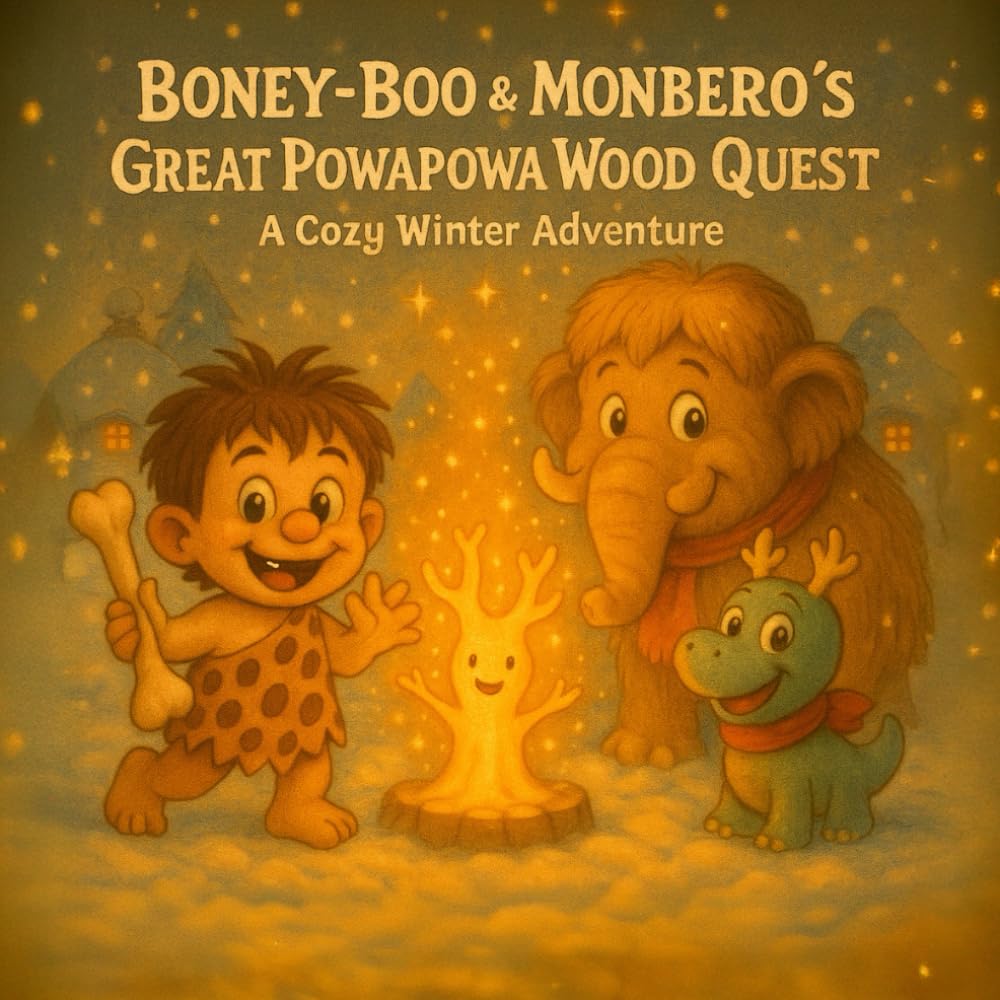 Boney-Boo and Monbero’s Great Powapowa Wood Quest: A Cozy Winter Adventure (Boney-Boo (English Edition))