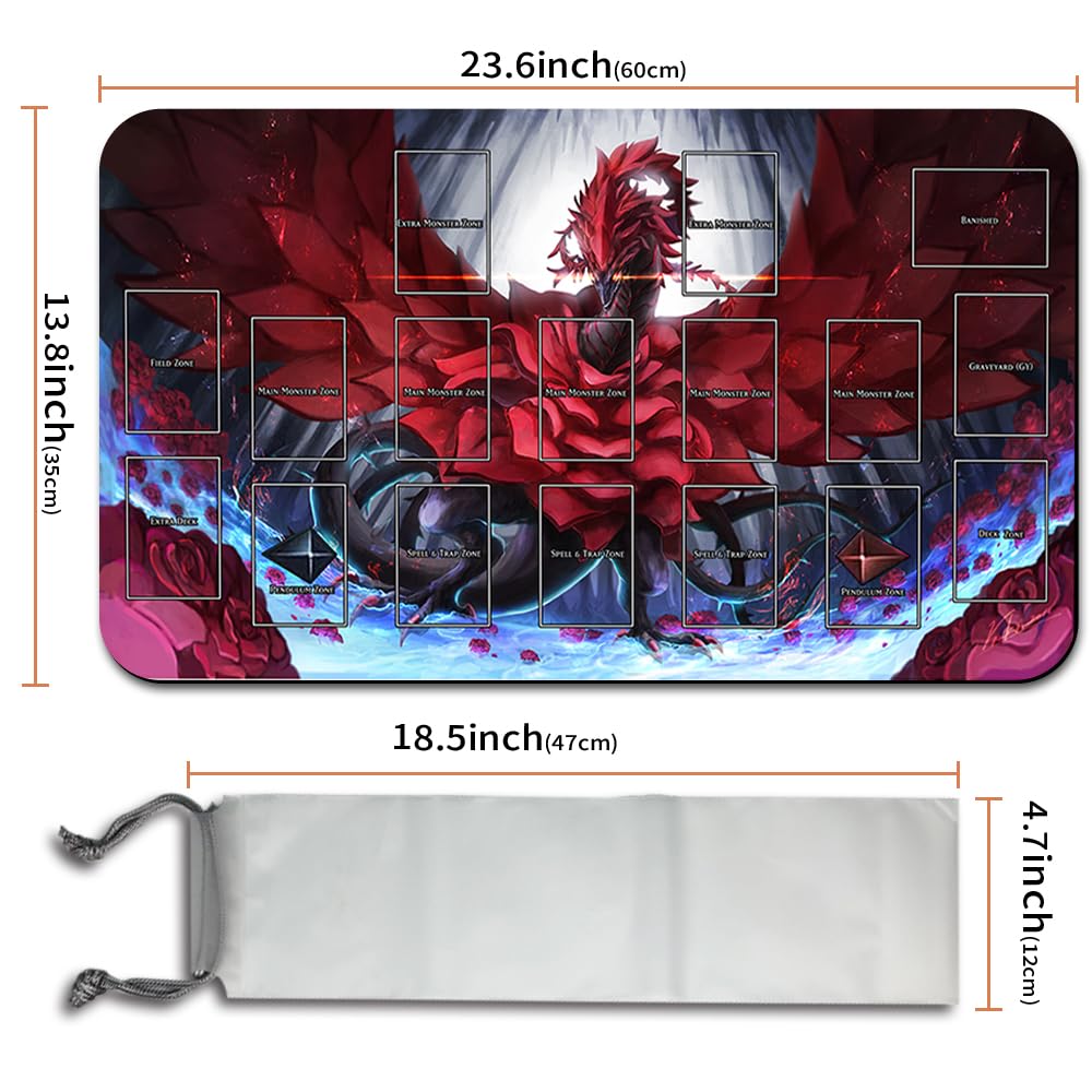 Four Leaves Board Game TCG Play Mats, YGO-G-7, Large, Unisex, Includes Play Mats and Gift Free Bag - Image 3