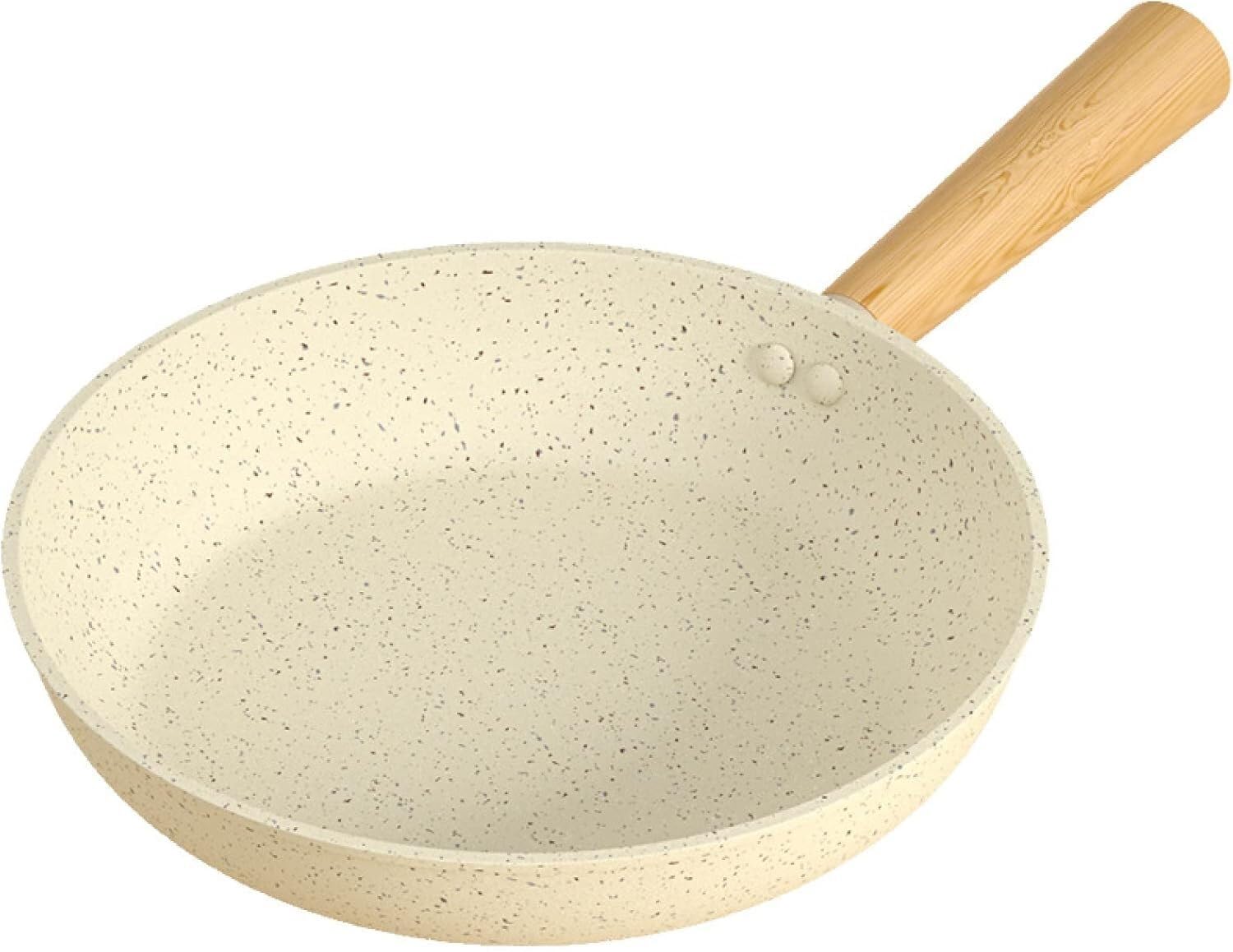 HTTGDGDH Kitchen Utensils Set, Frying Pans Non Stick Pan Induction Cooker Gas Cooking Pot Utensils Cookware 1Pcs,28cm