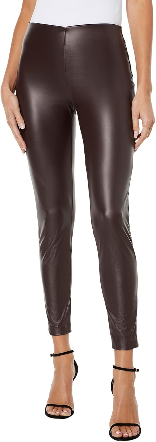 Vince Camuto Stretch Pleather Pull-On Pants