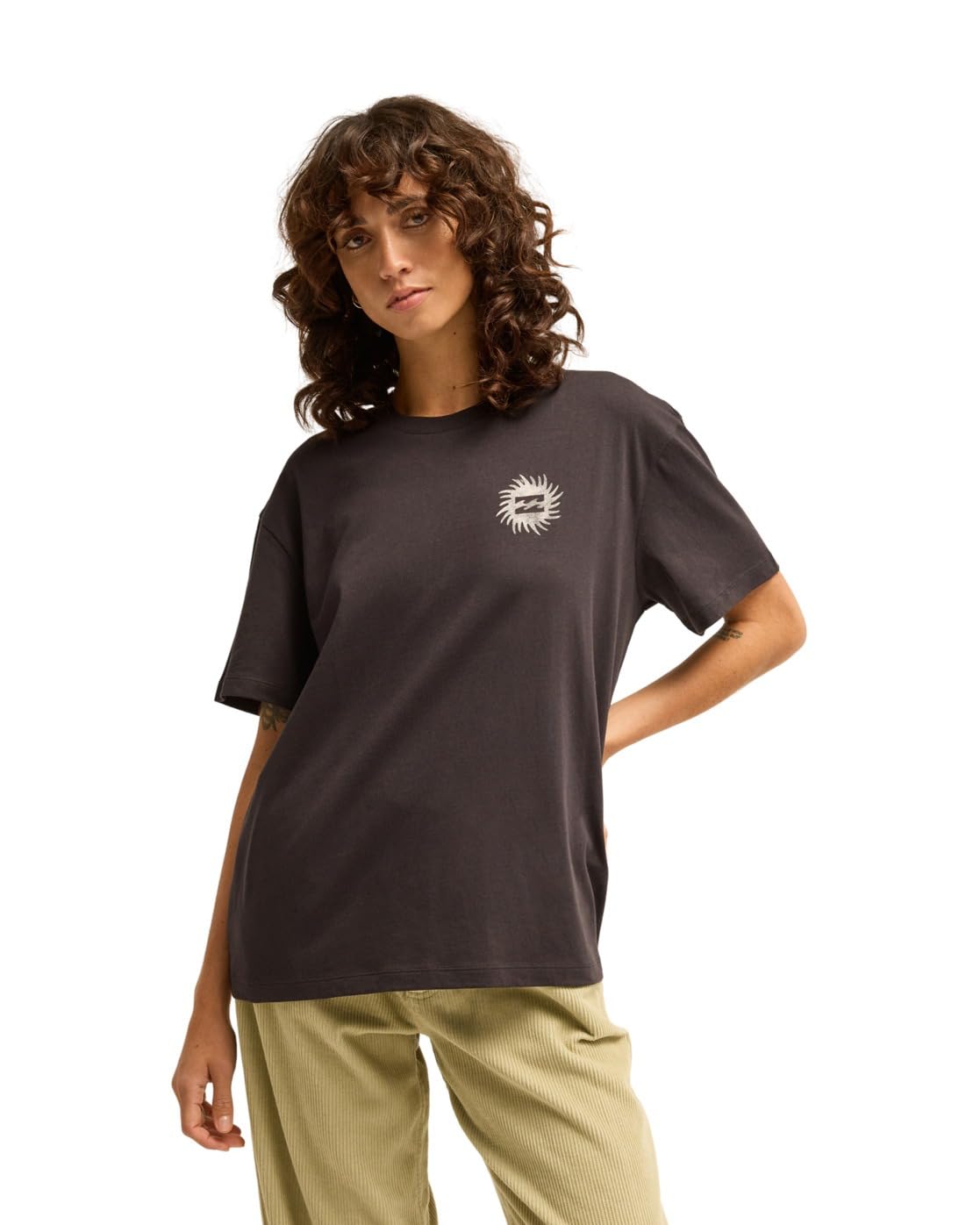 BILLABONG Always Looking - Short Sleeve T-Shirt - Women - Black