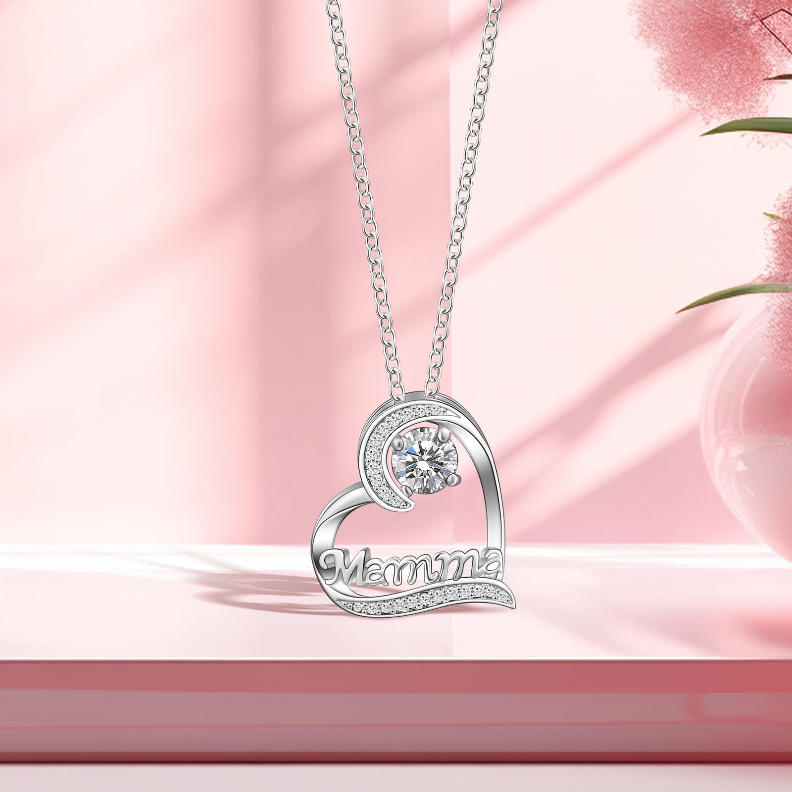 VGWON Collana per Festa della Mamma, Regalo per Mamma, Gioielli per Natale e Compleanno per Mamma