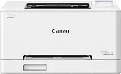 Canon Impressora a laser sem fio Color ImageClass LBP646Cdw para impressão frente e verso, branca - 26 PPM para escritório em casa, impressora de escritório pequeno