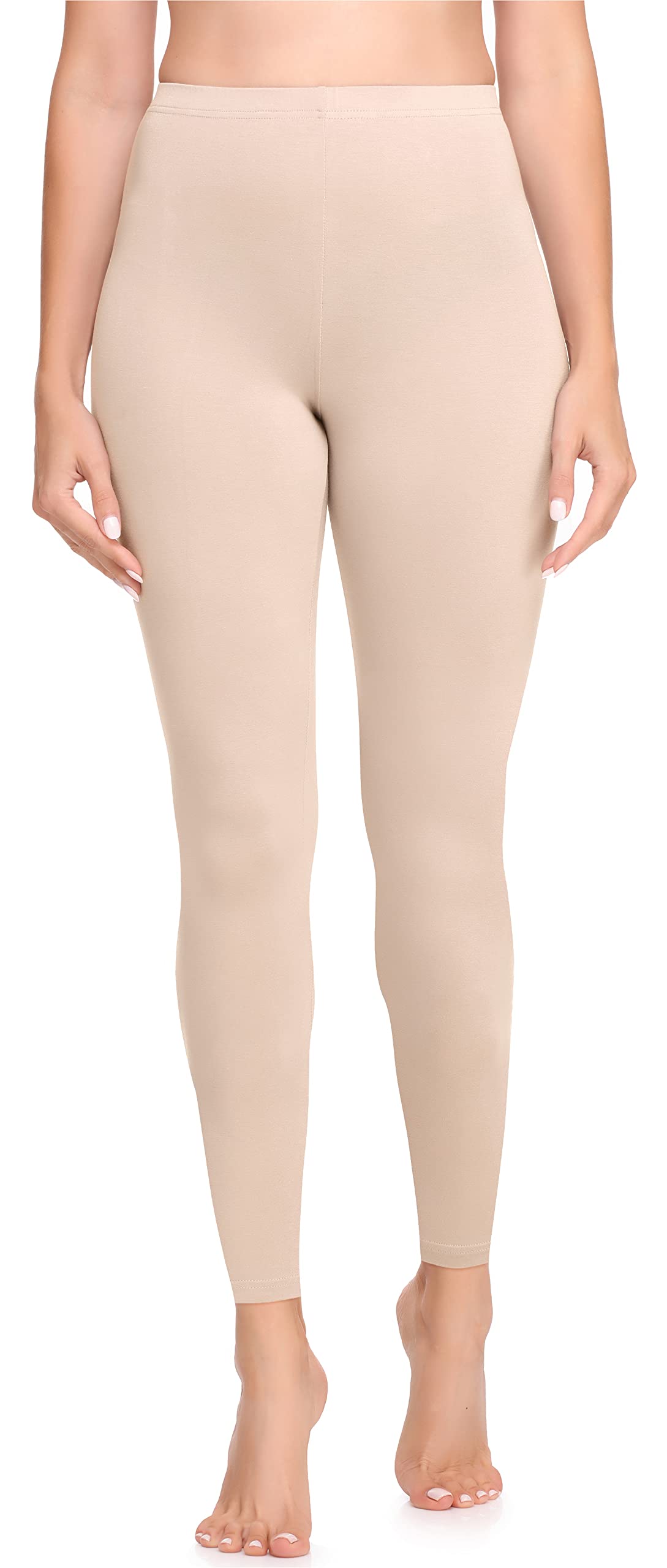 Bellivalini Leggings Damen aus Viskose Ganzjährig Bequeme Bekleidung Damen für tägliches Tragen oder Sport BLV50-147