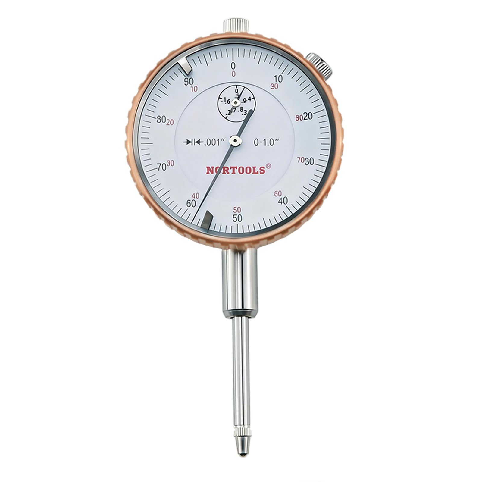 Dial Indicator 0-1" AGD SPEC 0.001" with Graduation Travel Lug Back, 2" Dial Dia measuring tool