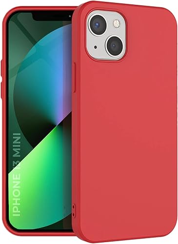 MOTIVE Funda de silicona líquida para iPhone 13 Mini, compatible con Magsafe, funda delgada a prueba de golpes, forro suave antiarañazos, colores