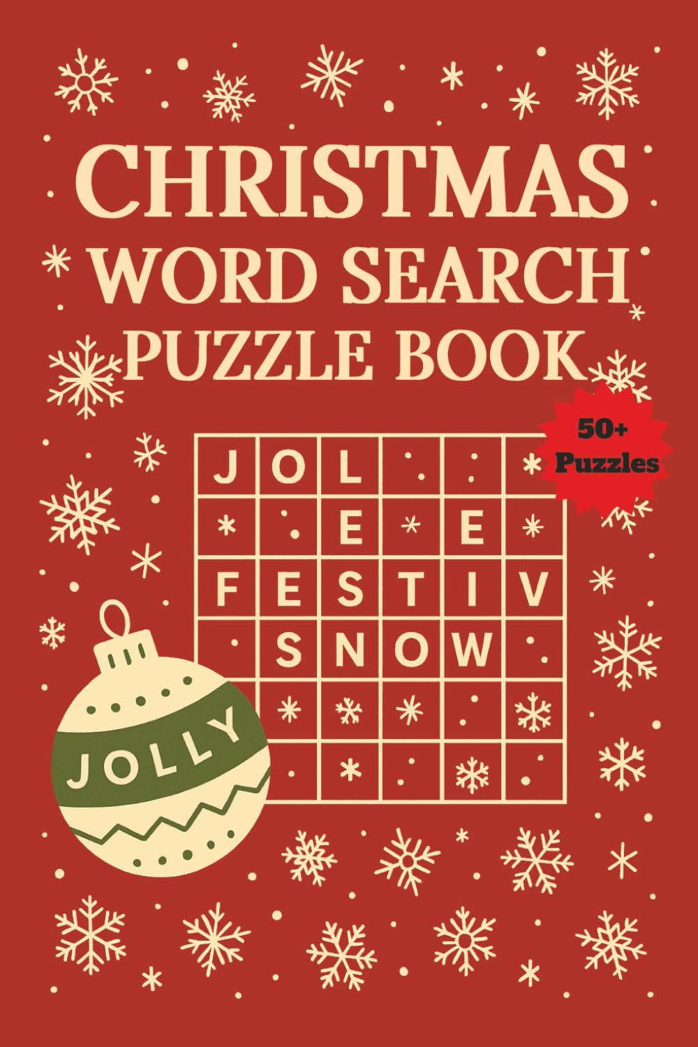 Christmas Word Search Puzzle Book: Word Search Puzzles about Santa Claus, Holiday Traditions, Christmas Carols, and More | 6x9, 50+ Puzzles | (AlenHarGG Books)