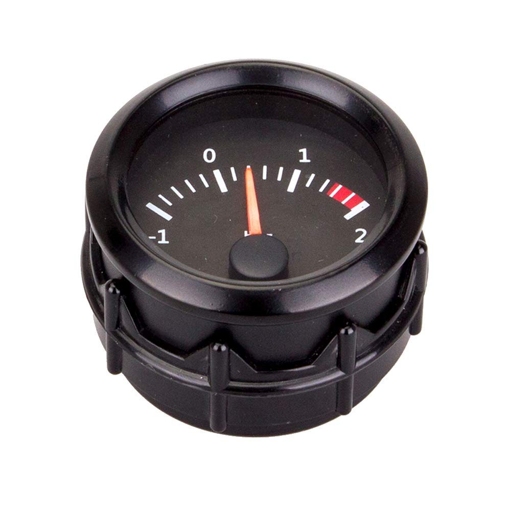 Medidor De Presión De Aceite Digital 52mm (2 Pulgadas) Con LED - Pantalla Ahumada Para Coche, Camión O Barco | ETOPARS