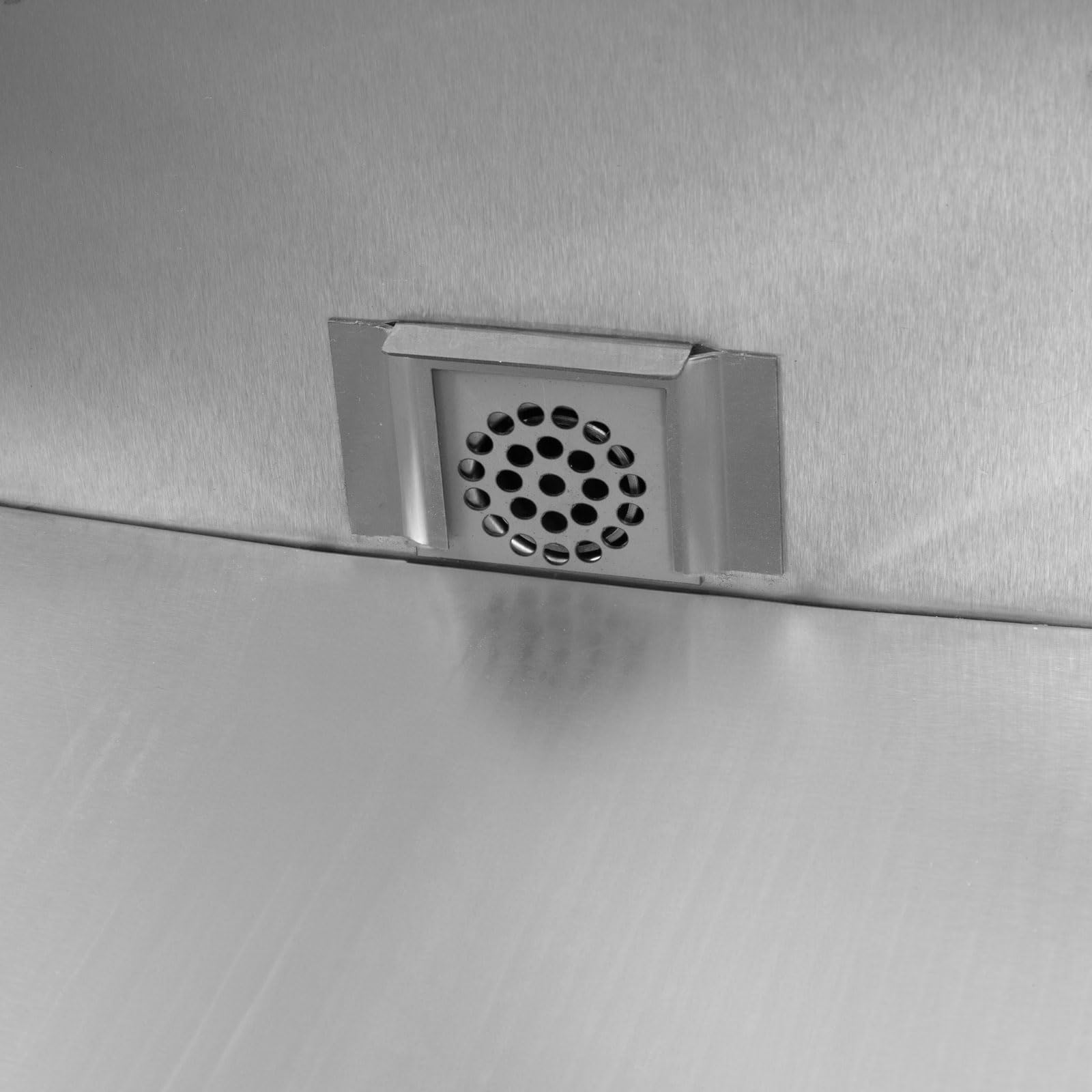 VERTES Freidora Acero Inoxidable 25L, 5000W, 230V, Principio de zona fría, Temperatura ajustable sin escalonamientos 50-250°C, Grifo de vaciado, Cesta de freír, Botón de reinicio