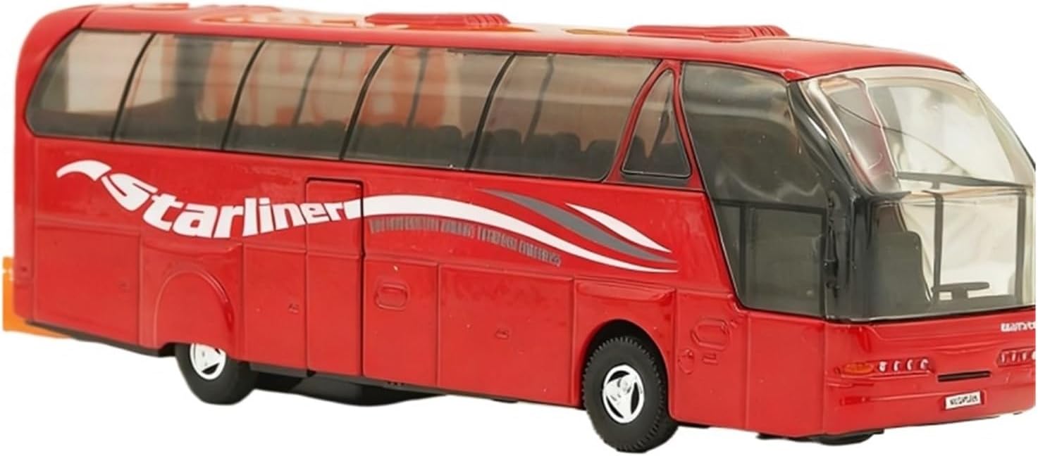 Model Toy Car 1：64 for Neoplan Starliner Buses Toys Die-Cast Cars Souvenir Collection Toy Decoration
