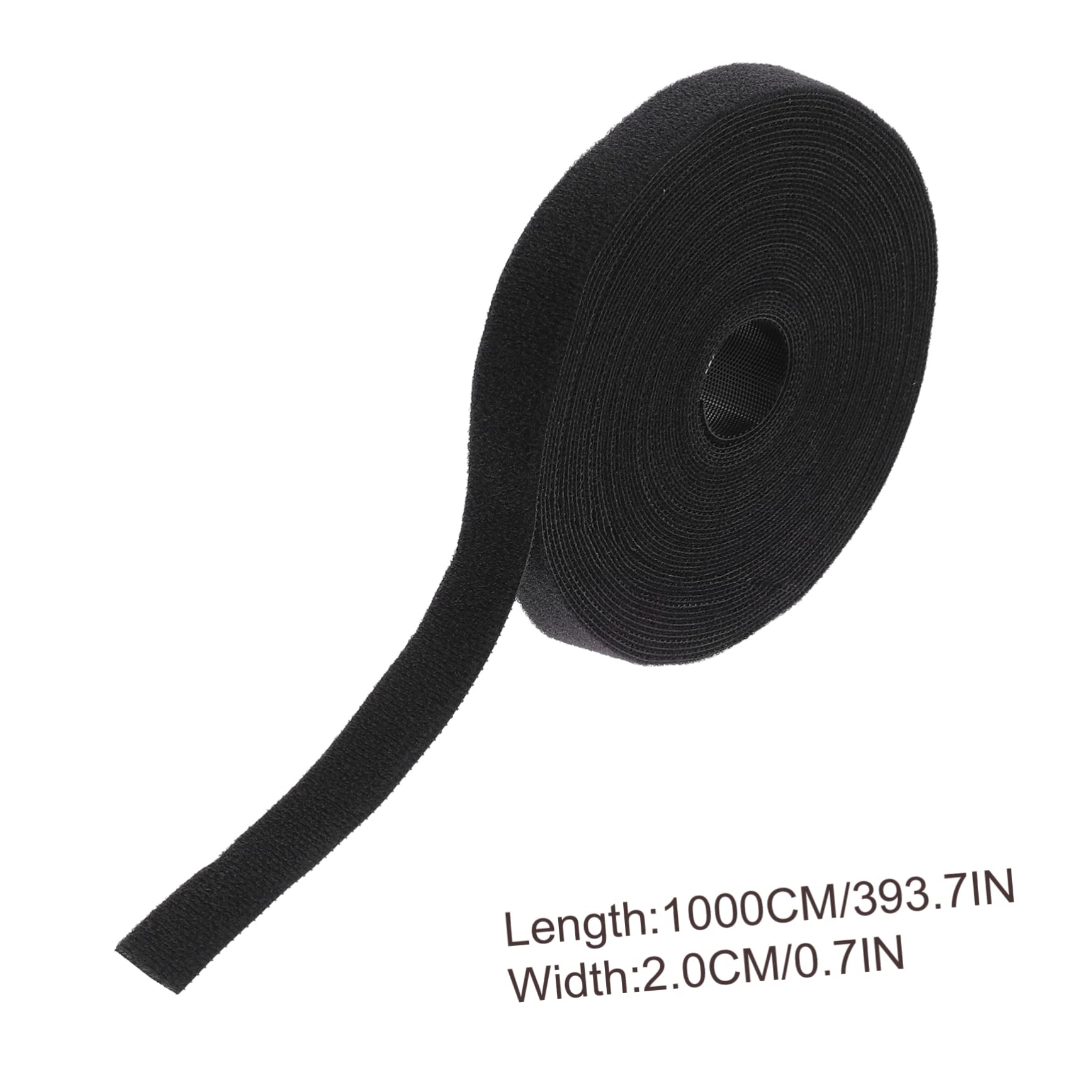 NUOBESTY 3 Rollen Wiederverwendbares Befestigungsband Aus Nylon Doppelseitiges Klebeband Befestigungsband Kabelbinder Stk Klebriger Stock Mischung Aus Nylon Und Polyester