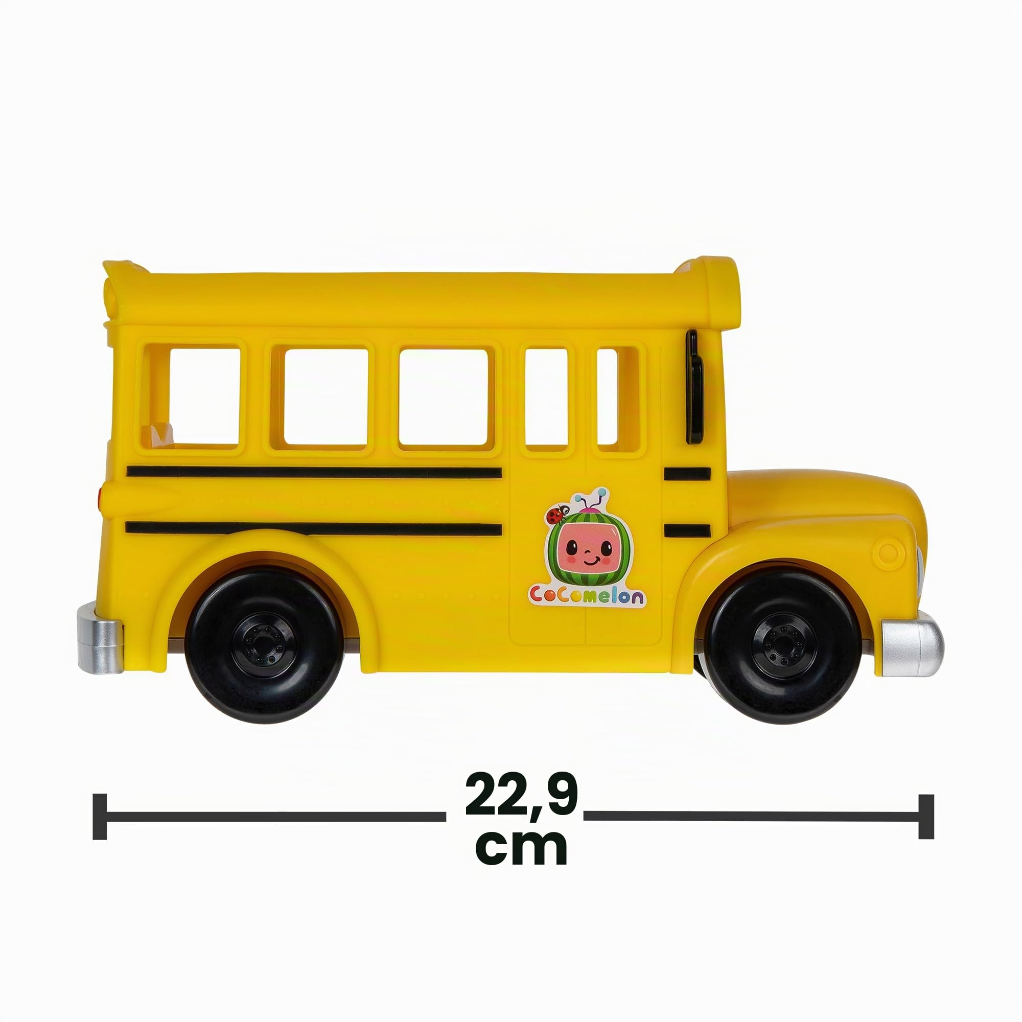 CoComelon CMW0031 - Figura de autobús con Sonido y JJ para niños a Partir de 2 años (Voz en inglés)