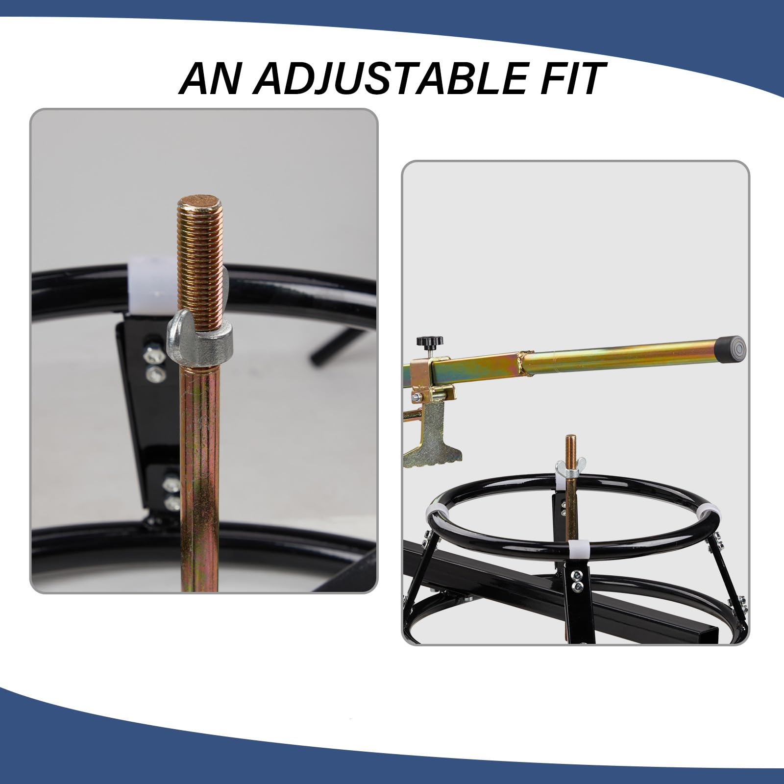 Motorcycle tire Changer for 16in to 21in Tires Dirt Bike Bead Breaker Tire Change Stand Tire Changing Stand Mount, Black