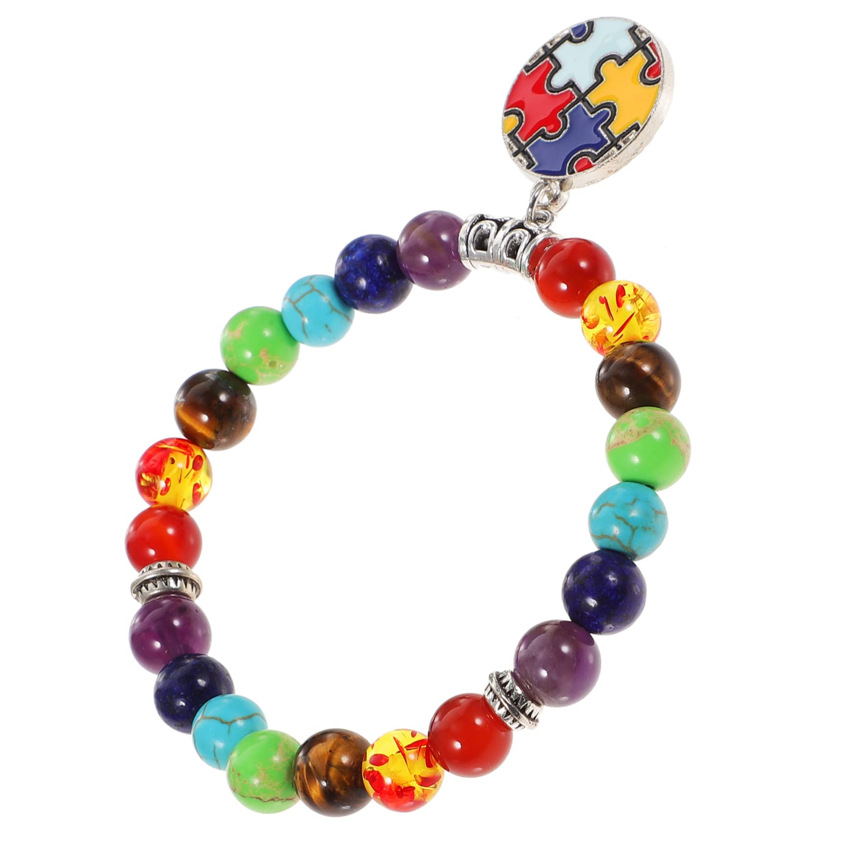 Women's Jewelry Joyas de encantos de ángel Colgante Que fabrican Pulseras para Mujeres de Color Infantil de Color Infantil para niños niños Colorido Pulsera de Piedra Infantil Necklace