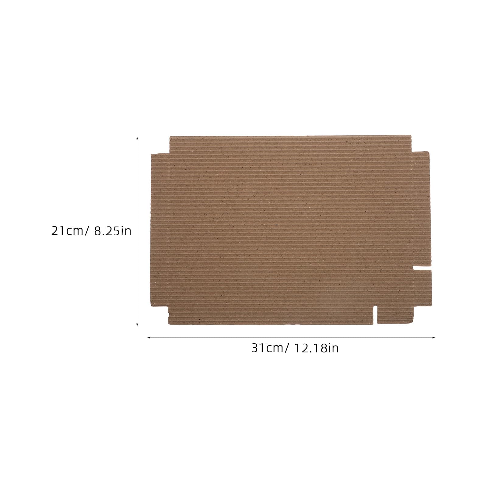 Levemolo 100 Szt. Falistej Wyściółki Do Terrarium Dla Gadów, 12,2 X 8,3 Cala, Chłonna Papierowa Wyściółka Dolna Do Klatki Dla Gadów, Jaszczurek, Węży I ​​żółwi, Mata Podkładowa Do Klatki