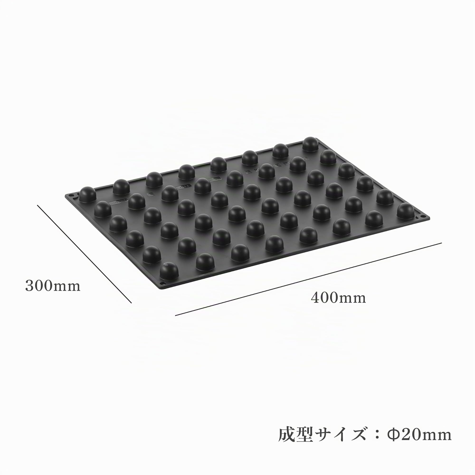 Pavoni: stampo silicone 300x400mm sfere
