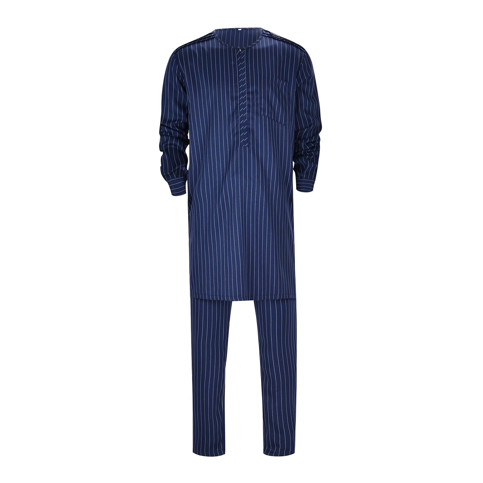 Abiti Africani Per Uomini Dashiki Camicie E Pantaloni Set 2 Pezzi Abbigliamento Stile Etnico Manica Lunga Stampa Oversize Vestito Tradizionale Indiano