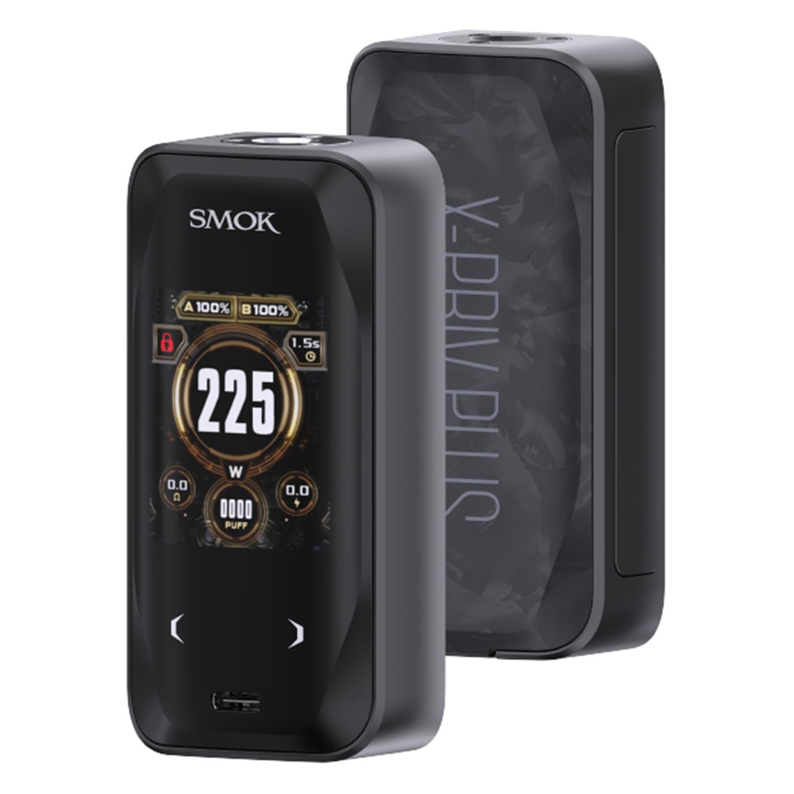 SMOK X-Priv Plus Mod 225W Untersttzung 18650 Batterie Untersttzung TF-D  Sub Tank/TFV9 Tank/TFV18 Mini Tank E-Zigaretten Box Mod Vape DTL Vaporizer  Kein Nikotin: Amazon.de: Elektronik & Foto