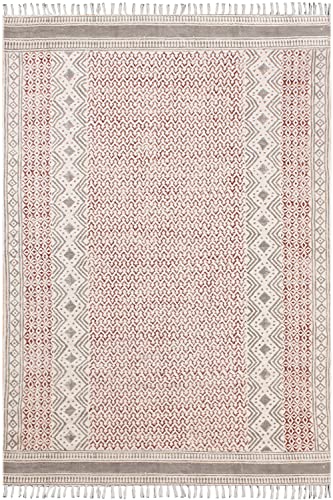 Tapis de salle de bain bohème idéal pour réchauffer le sol de la cuisine ou d'un long couloir