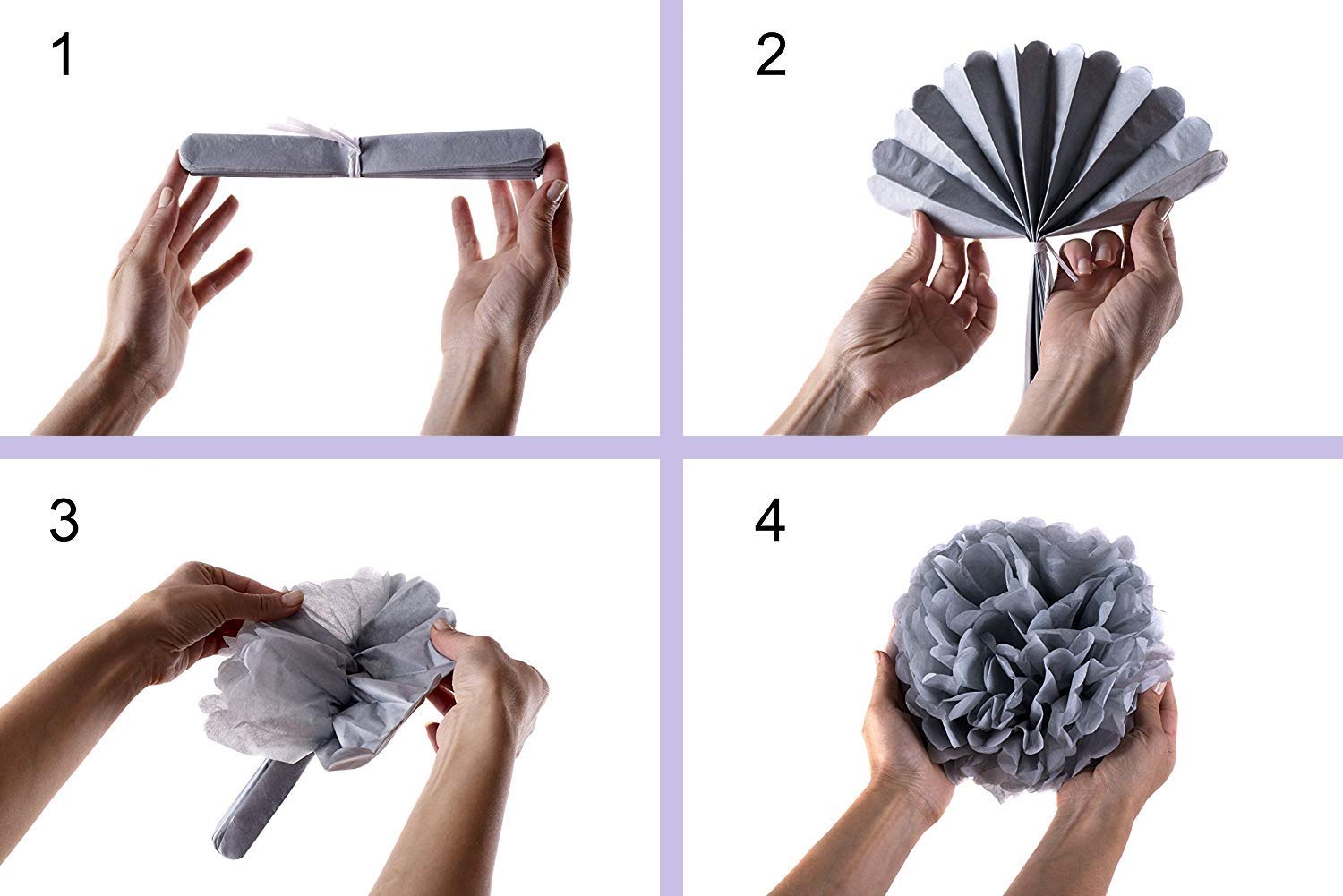 ✨ ペーパーポンポン Amazon.co.jp: ZERONOWA ペーパーフラワー ペーパーポンポン 誕生日