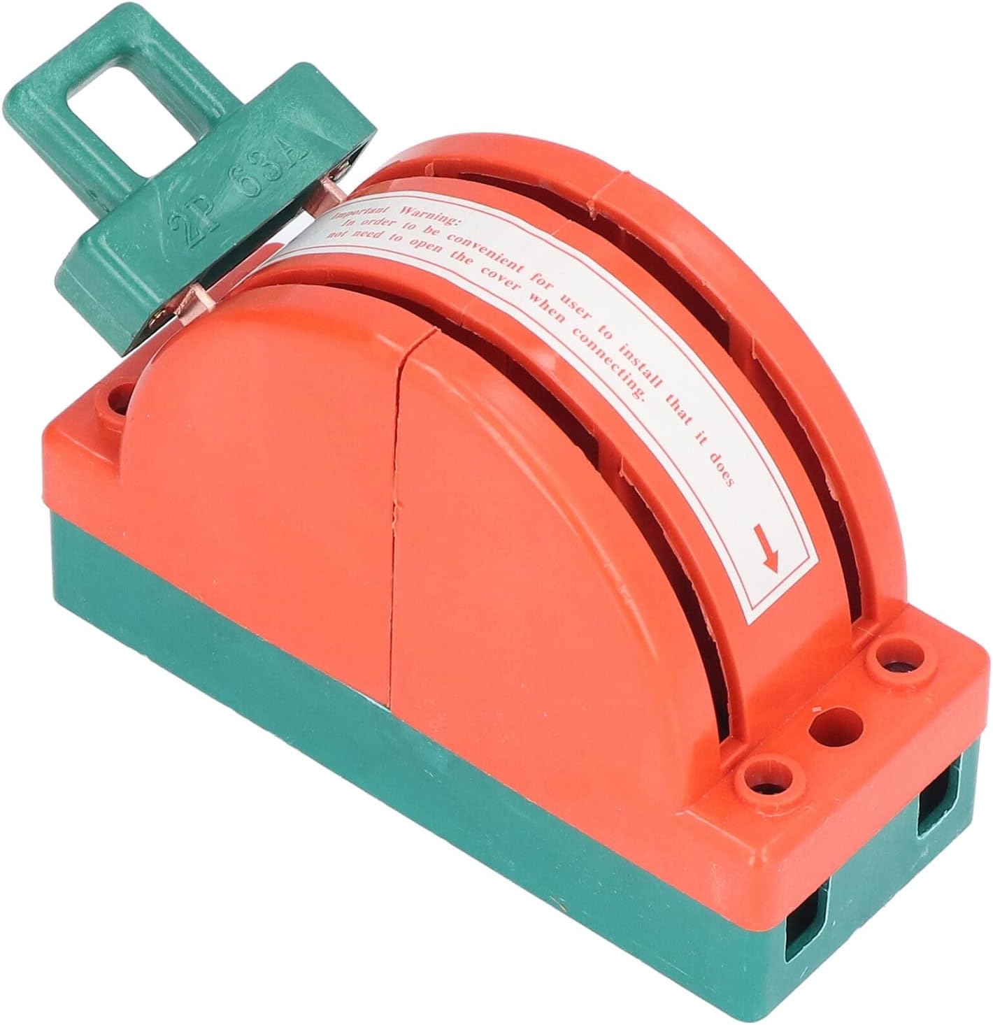 Hk11 Double Acting Two-Way Knife Switch, Reverse Electric, Ac 380V 63A. This Has A Rating For 2P Industrial Appliances.