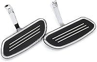 Vista 8 de Estribo de piso para pasajeros de motocicleta Streamliner con kit de soporte y montaje compatible con Harley Touring, Road Glide, Street Glide, Road
