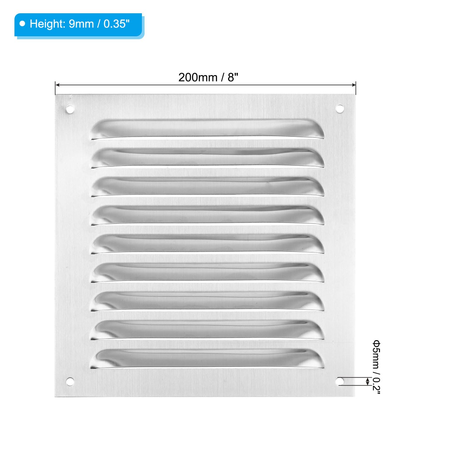PATIKIL 8 x 8 Inch Vent Cover - Image 2