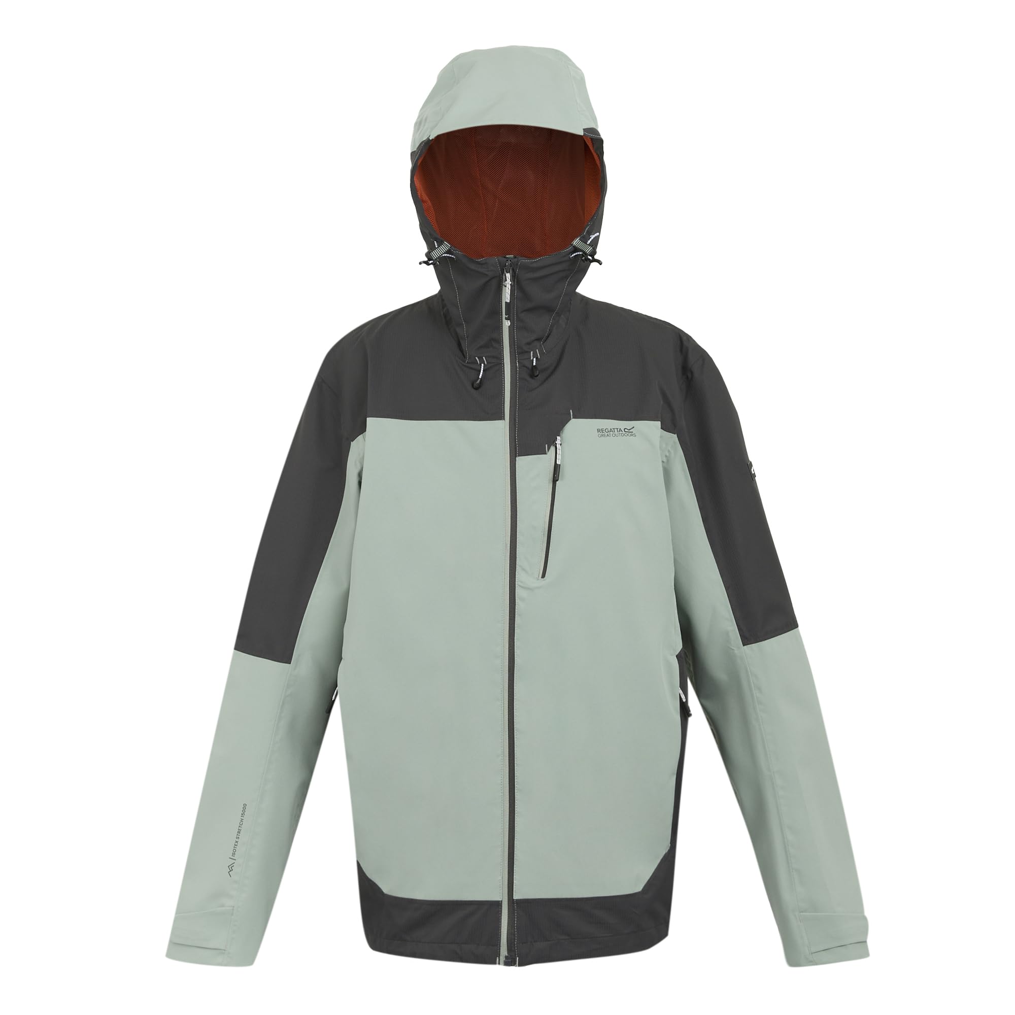 Regatta Mens Highton IV Waterproof Shell Jacket Breathable Hiking Walking Coat