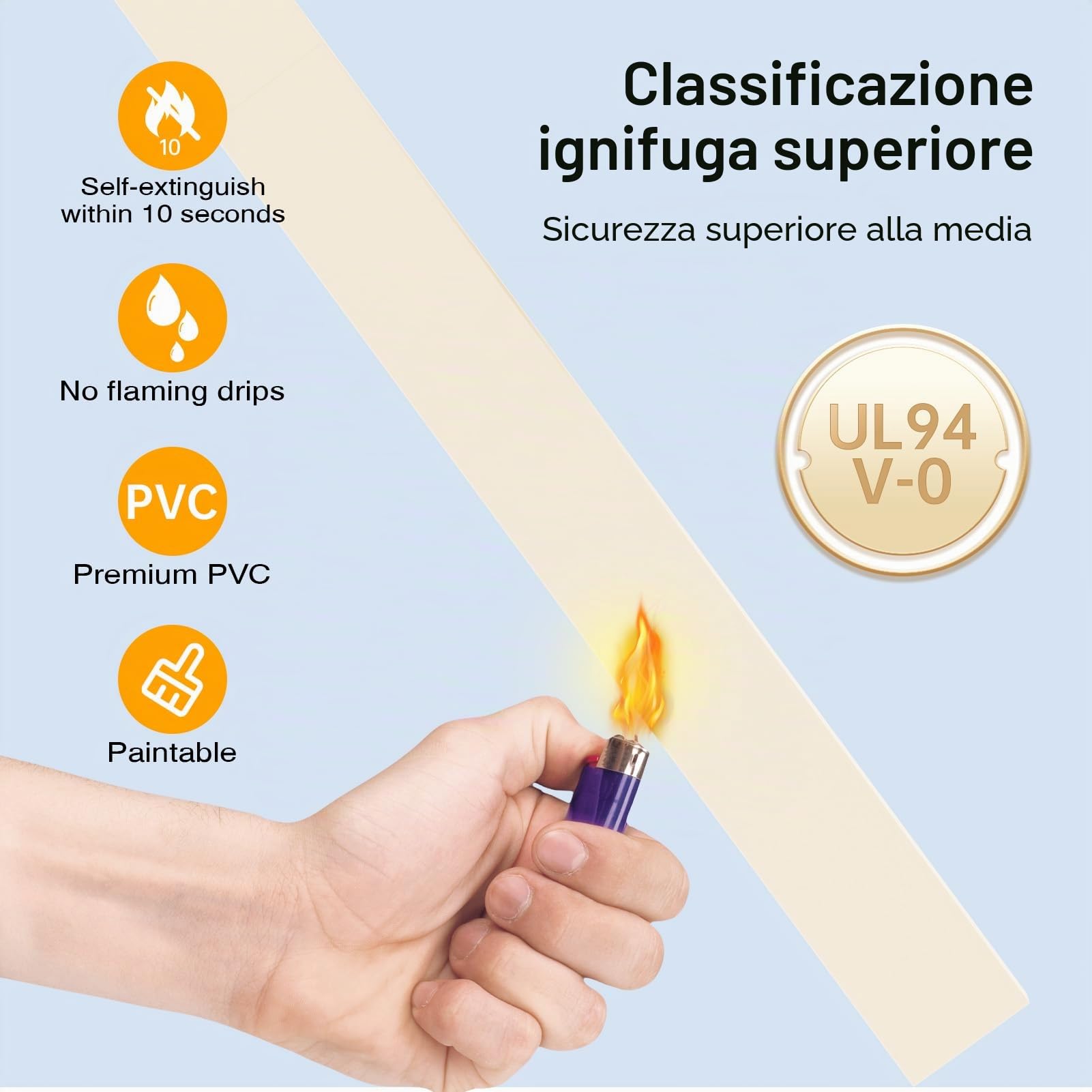 Delamu Canalina Passacavi Muro, 4M Adesiva Canaletta per Cavi Elettrici Verniciabile cavo di correttore Covers, Copertura Per Cavi per Computer A Casa O In Ufficio, 10 Pezzi L400mm*W24mm*H14mm, beige