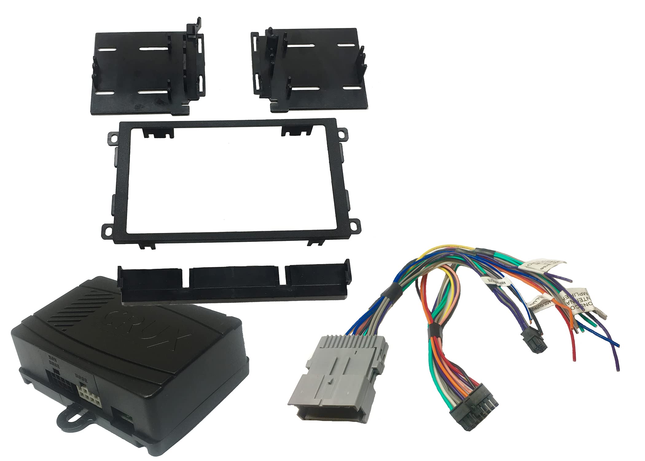 CRUX DKGM-C2D Radio Replacement with Double DIN Dash Kit for GM Class II Vehicles 2002-2013