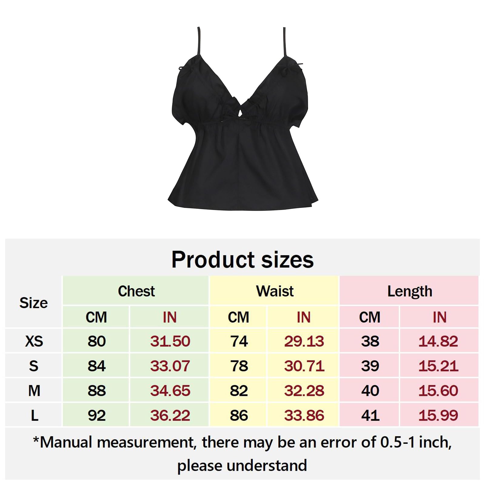 Femmes Sexy Débardeur Spaghetti Bretelles V Col V Sans Manches Sans Manches Cropped Lace Up Cami Top