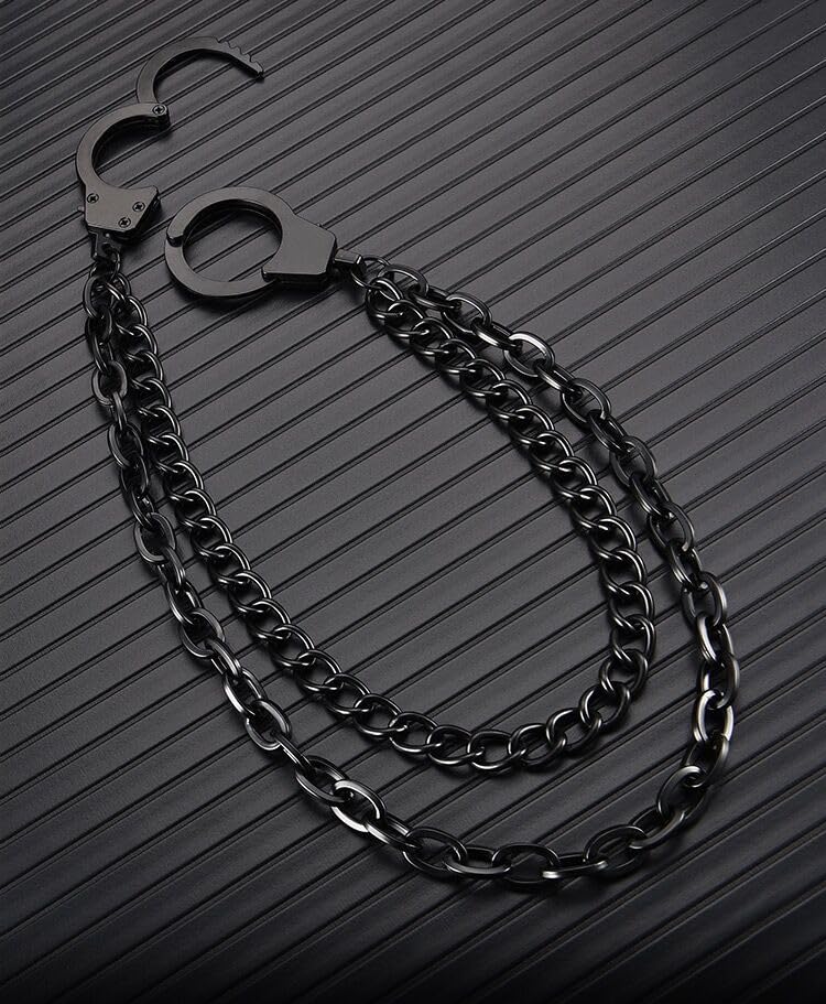 Image of Pants Chain for Men Women Jeans Chains Shorts Chains Goth Accessories Punk Hip Hop Wallet Chain