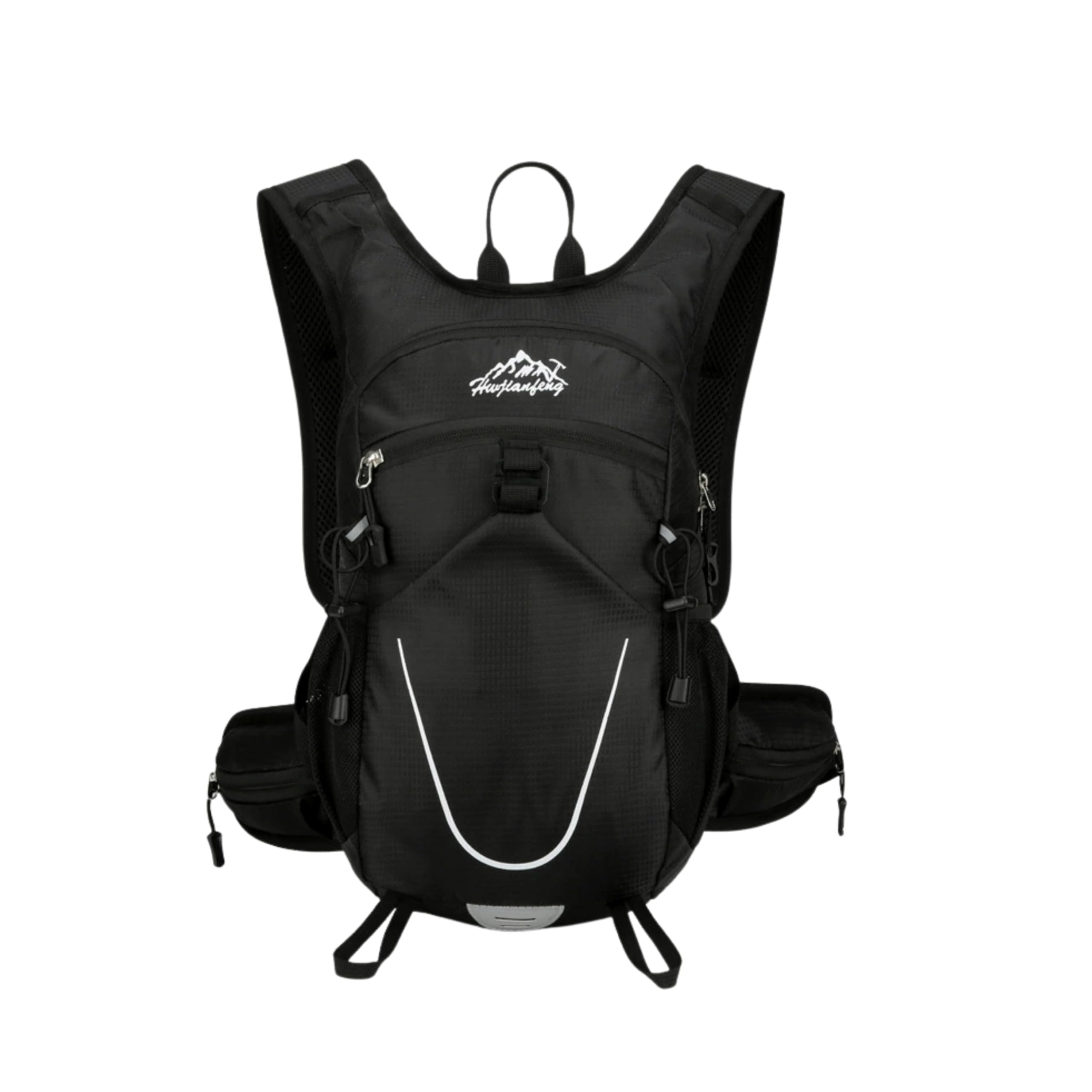 YIXING-H Super Light Cycling Backpack, 15L Small Sports Backpack/Outdoor Hiking Bag/Suitable for men and women/Light and Compact (black)