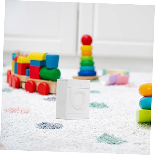 Miniatura 6 de BESPORTBLE Mini Washing Machine Model Furniture Electrical Appliance Washing Machine Miniature Washer Dryer Models Washing Machine for Mini Cloth