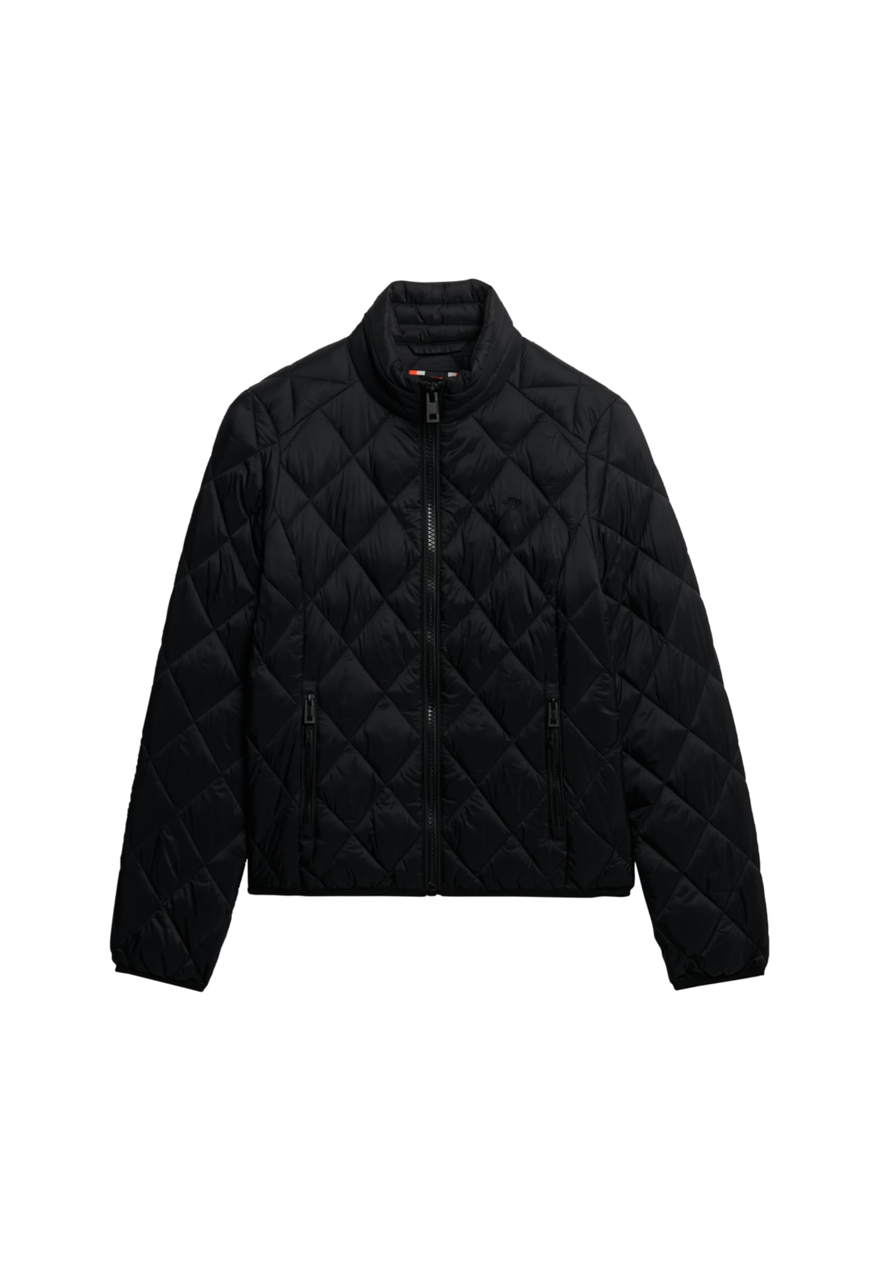 Superdry Women's Diamond Quilt Fuji Lite Jacket (UK, Alpha, M, Regular, Regular, Black)