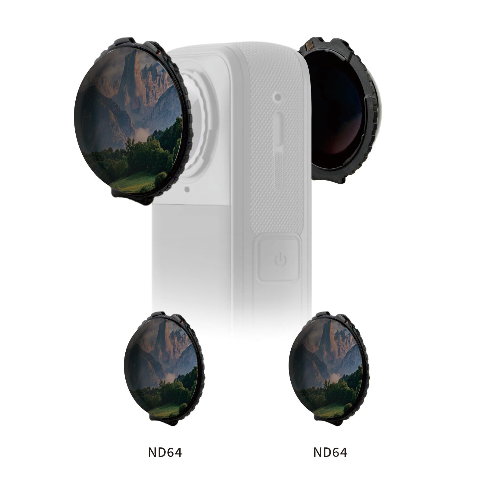 Amazon | NDフィルターセット Insta360 X5対応 2個パック ND64