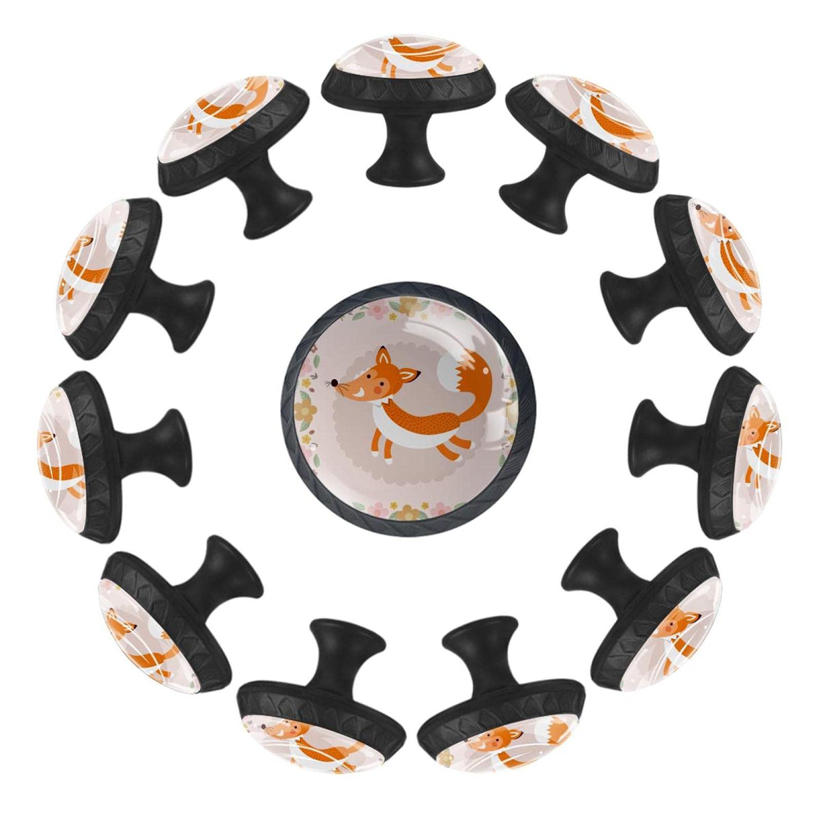 Boutons de tiroir renard 35 mm pour réenchanter la salle de jeux et la crèche