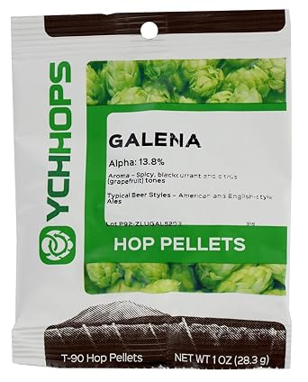 HopUnion Galena Pellet Hops 1 oz., Green