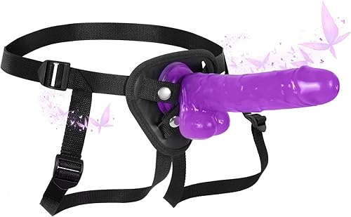 Consolador con correa ajustable, arnés realista de 8.9 pulgadas, consoladores de silicona grande y suave para adultos, juguete sexual para parejas,