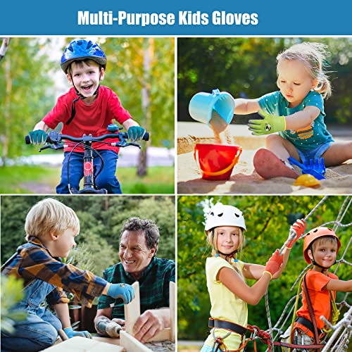 36 Pairs Kids Garden Gloves Children Work Gloves Non Slip Rubber Coated Gardening Gloves For Kids Toddlers Youth Boys Girls (Large (Age 9-11)) #TOP5