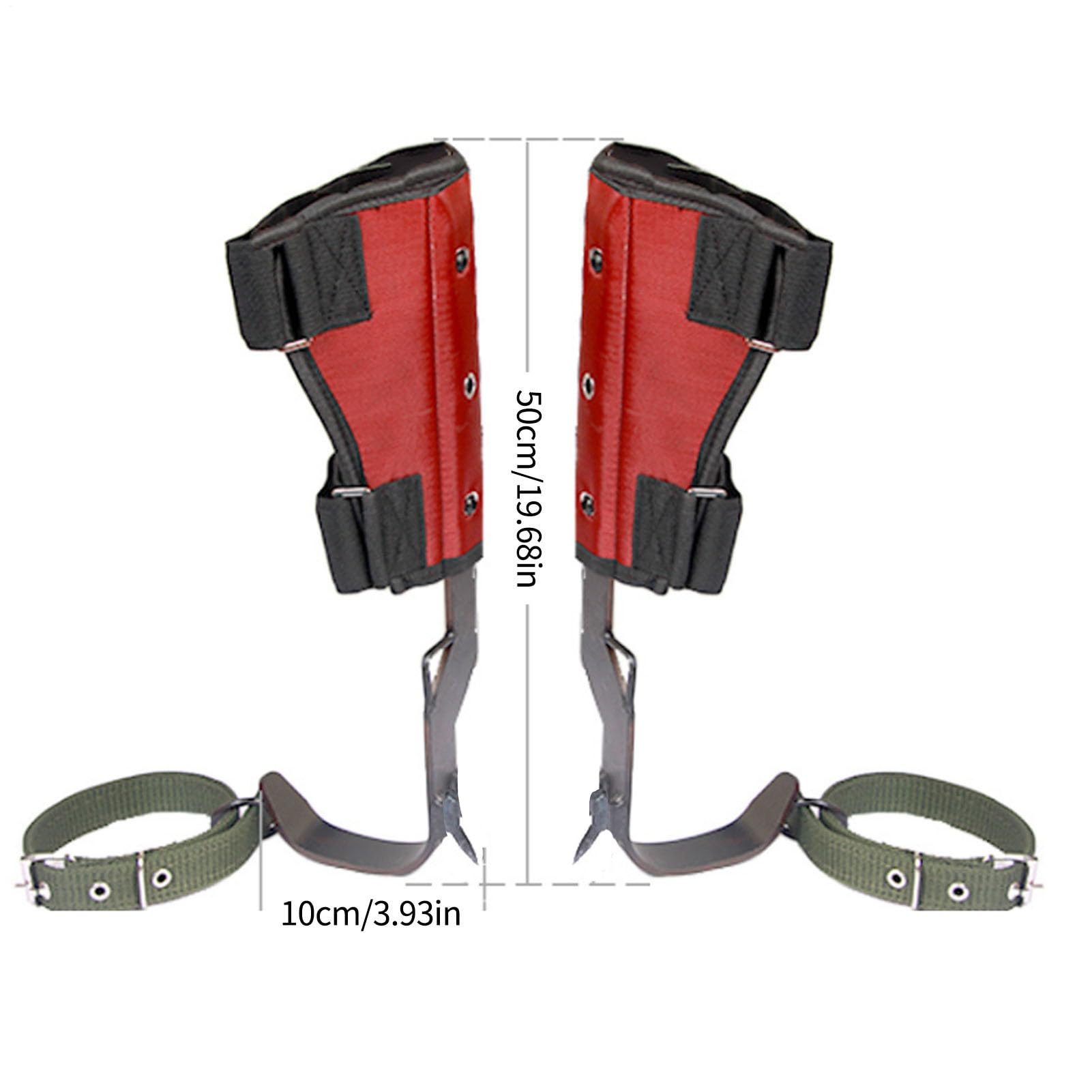 Kit de Equipo para trepar árboles - Poste de Picos para trepar árboles para Trabajo en, Caza, recolección de Frutas - Clavos para Postes para Trabajadores de de Servicio Pesado