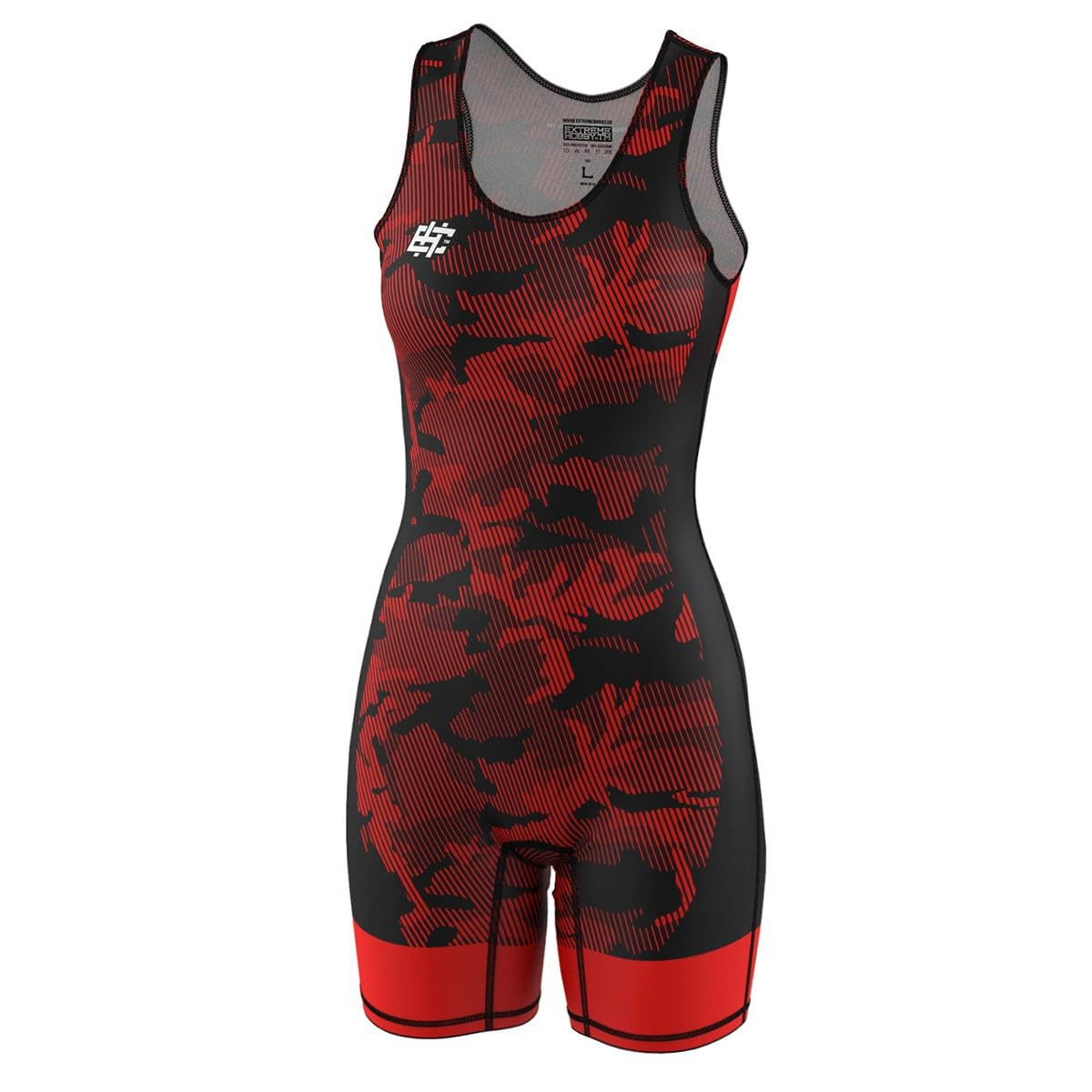 Singlet da Lotta Donna Havoc, Tuta compressiva Professionale da Competizione
