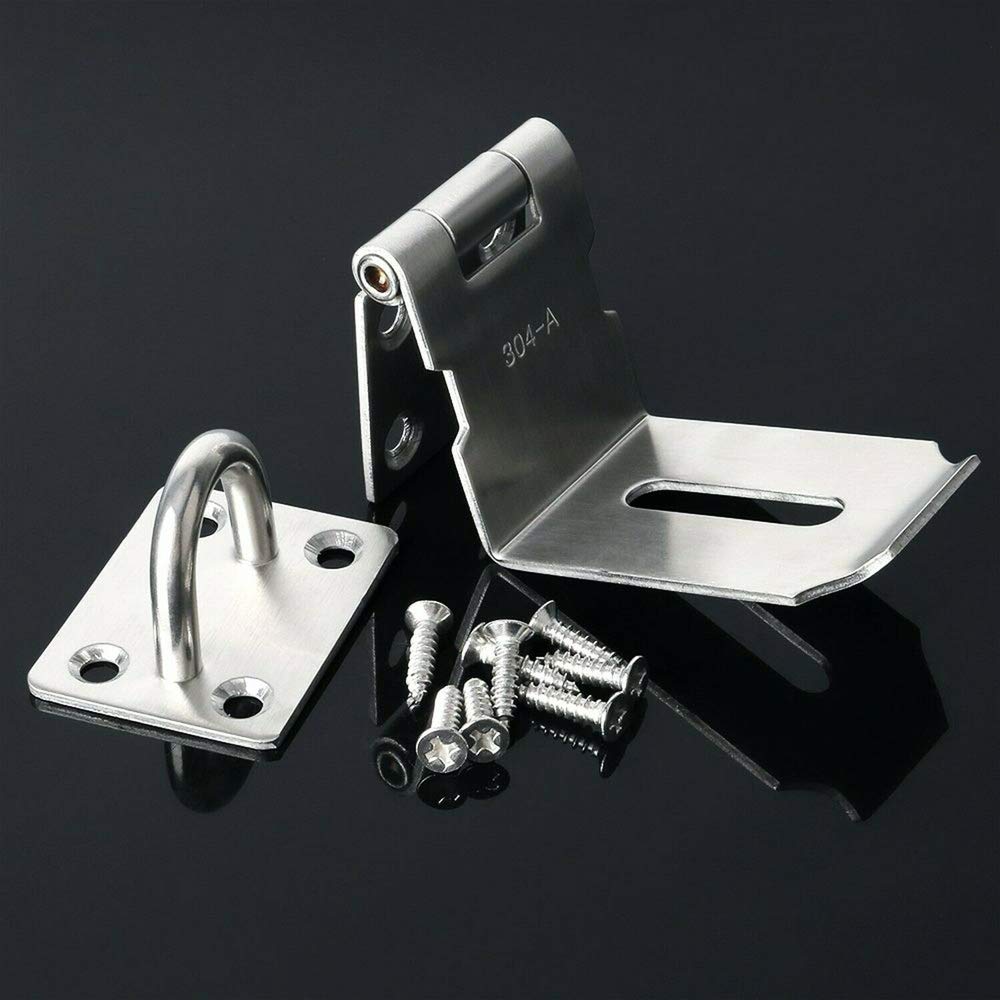 Lucchetto Per Cancello Armadio Lucchetto Con Chiusura A Viti, Serratura Porta Con Chiave Per Giardino Serratura Inox Per Cassetti Cancelli